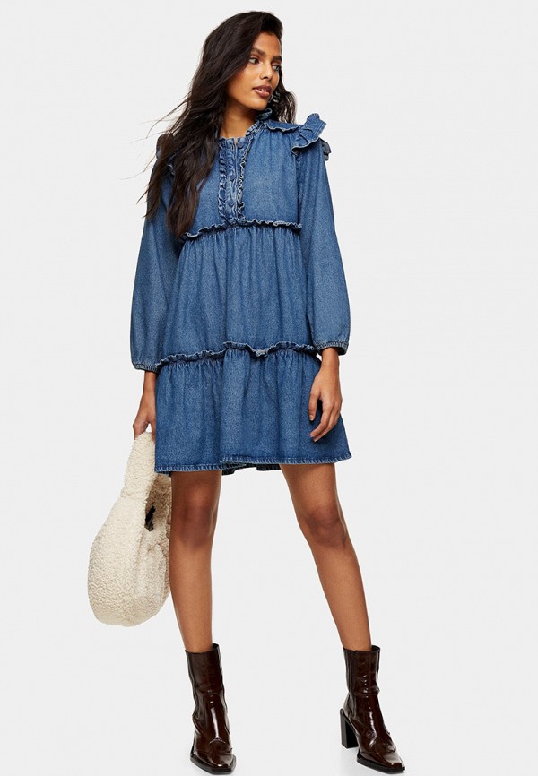 фото Платье джинсовое topshop