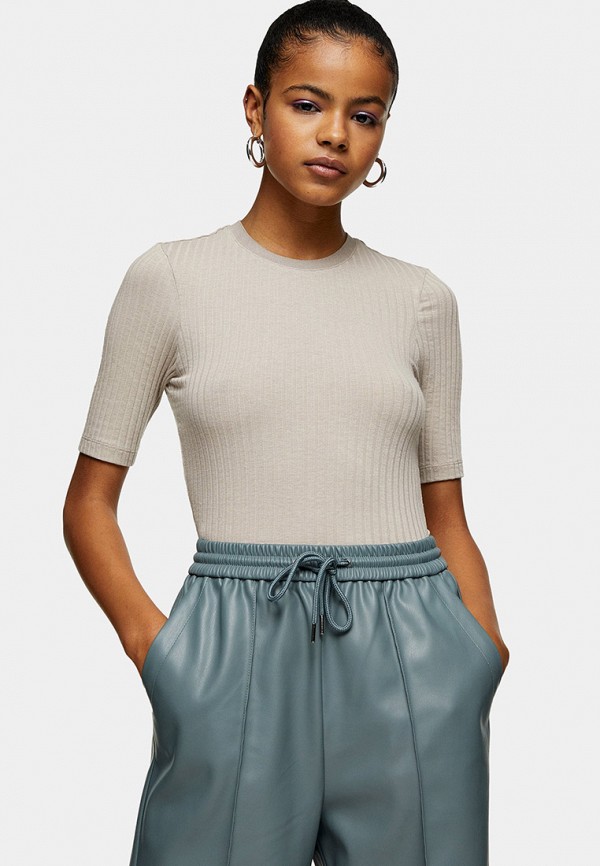 

Футболка Topshop, Бежевый
