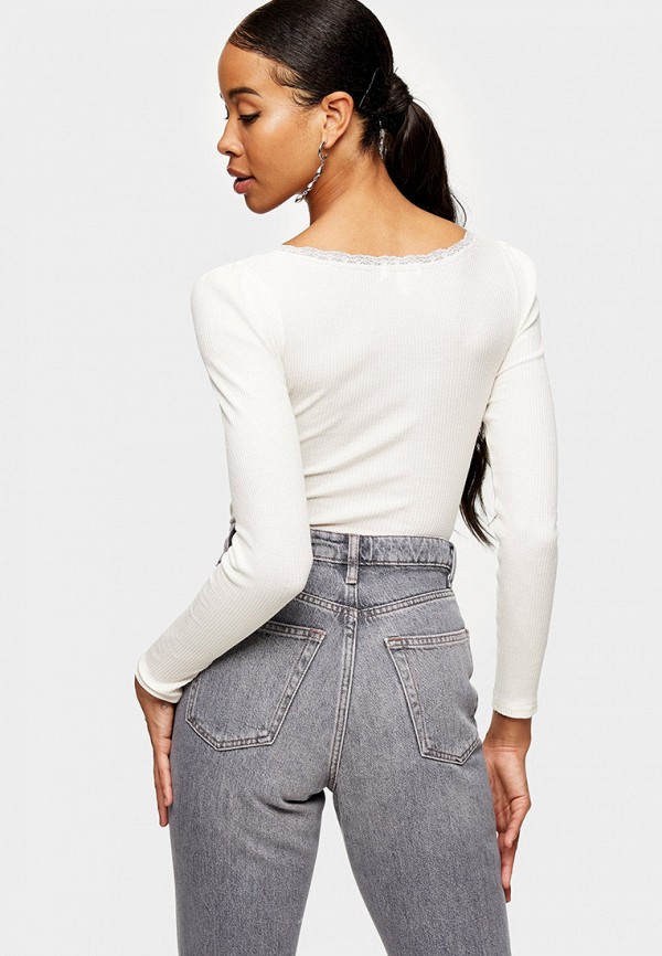 

Лонгслив Topshop, Белый, Topshop TO029EWMFBY8