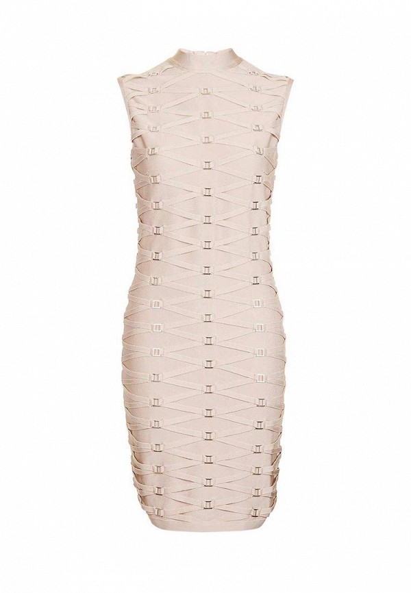 

Платье Topshop, Бежевый