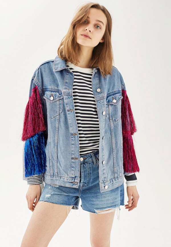 

Куртка джинсовая Topshop, Голубой