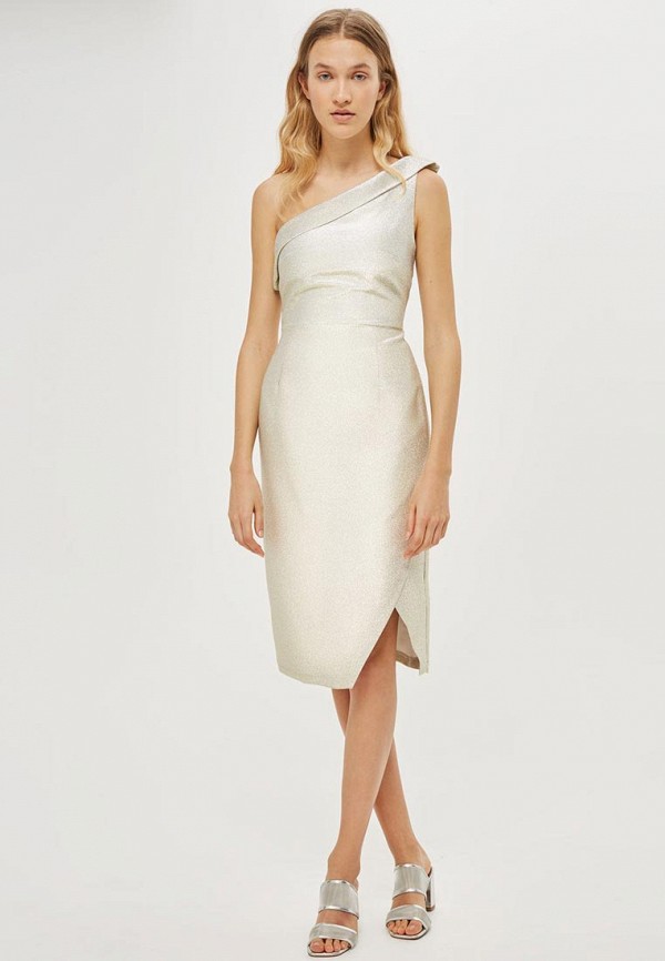 

Платье Topshop, Серебряный