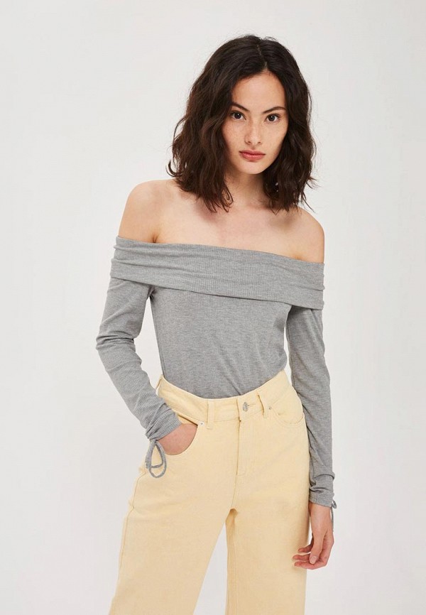 

Лонгслив Topshop, Серый