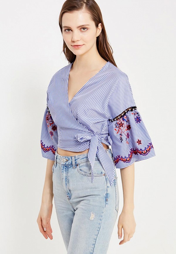 

Блуза Topshop, Синий