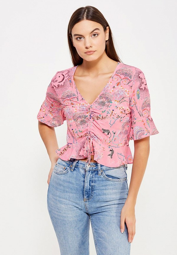 

Блуза Topshop, Розовый