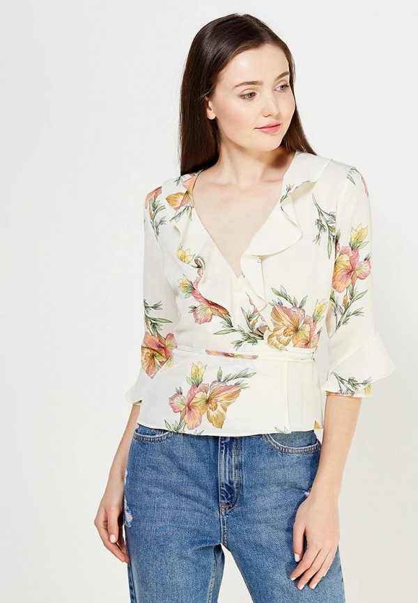 

Блуза Topshop, Бежевый