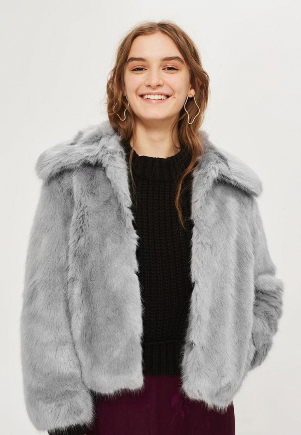 

Шуба Topshop, Серый