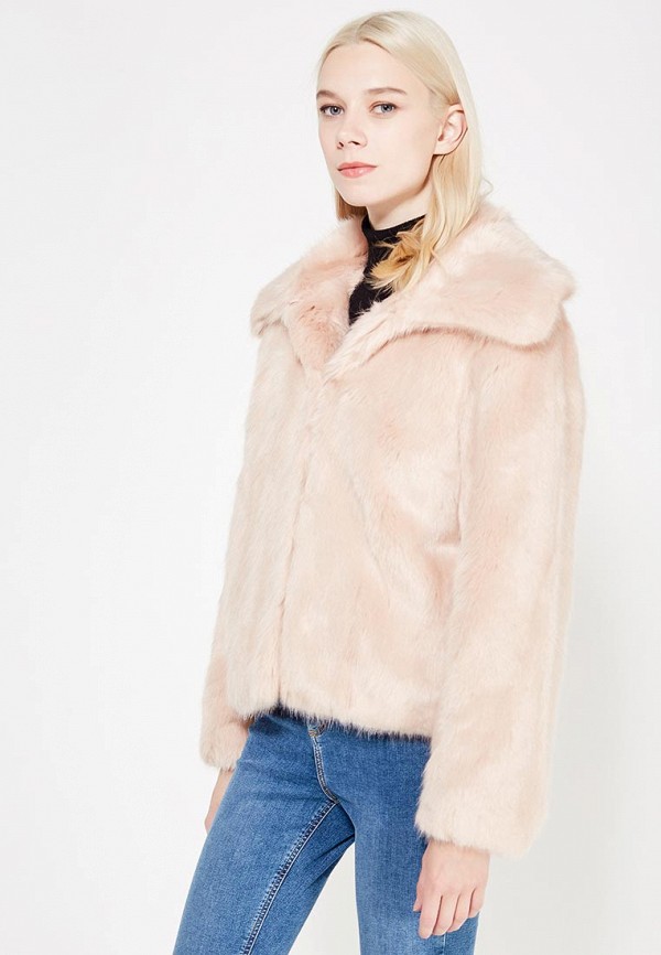 

Шуба Topshop, Розовый