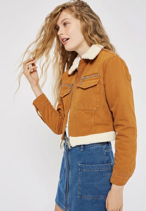 

Куртка Topshop, Коричневый