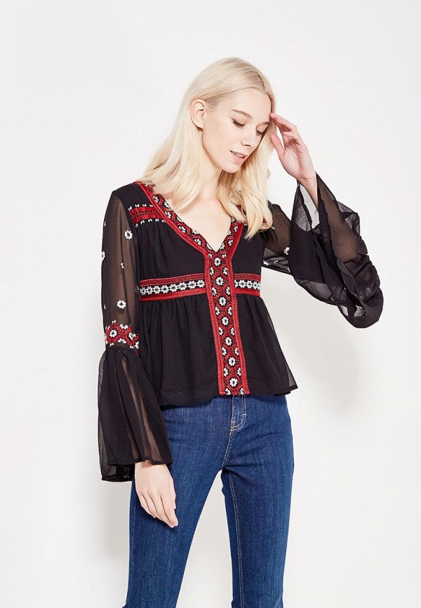 

Блуза Topshop, Черный