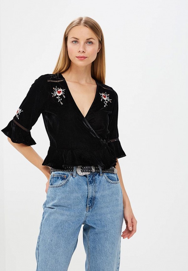 

Блуза Topshop, Черный