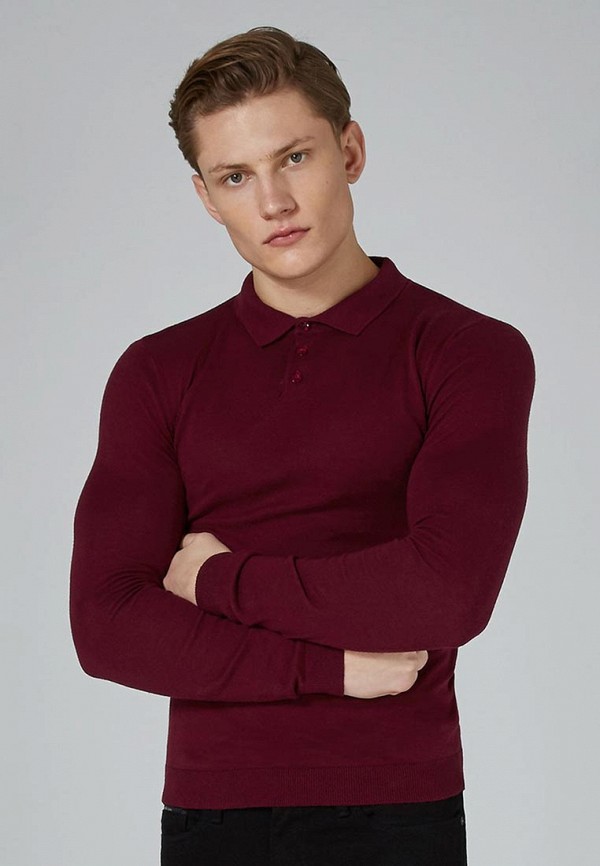 

Поло Topman, Бордовый