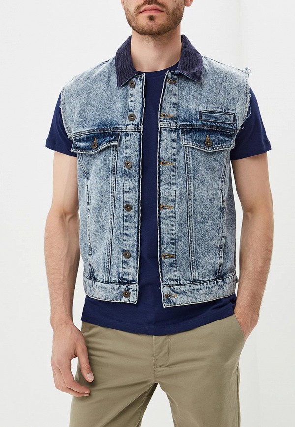 где купить Жилет джинсовый Topman Topman TO030EMBVIP9 по лучшей цене