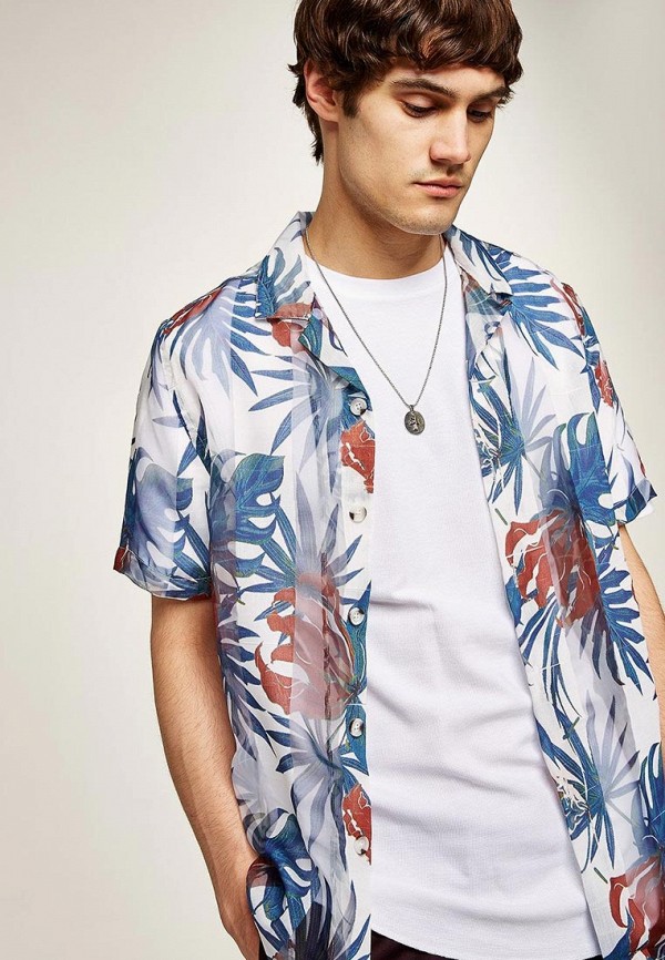 

Рубашка Topman, Topman TO030EMCIAE0, Белый