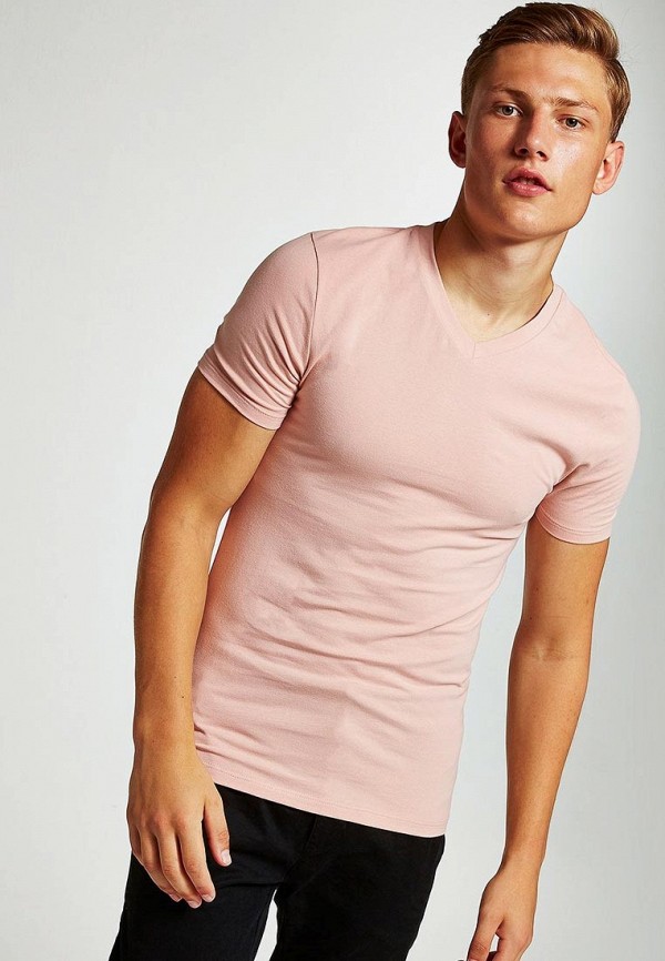 

Футболка Topman, Topman TO030EMCLNR3, Розовый