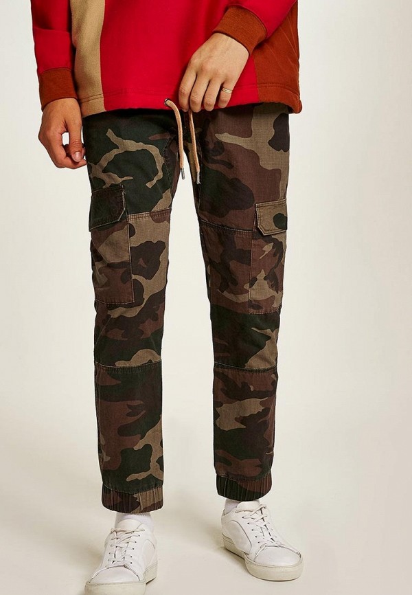 

Брюки Topman, Topman TO030EMCMPG6, Хаки