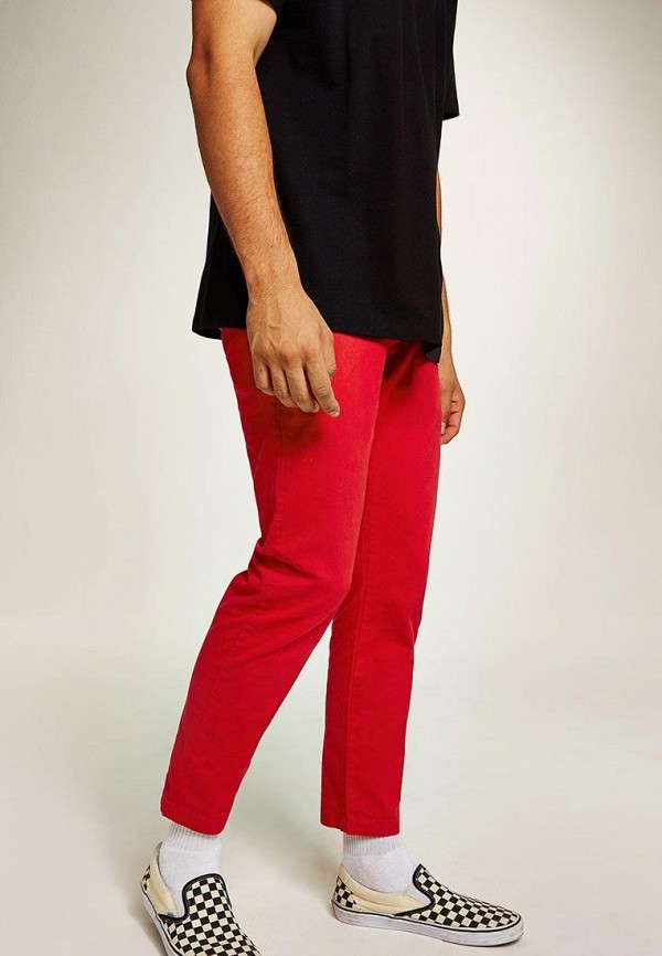 

Брюки Topman, Topman TO030EMCMPH0, Красный