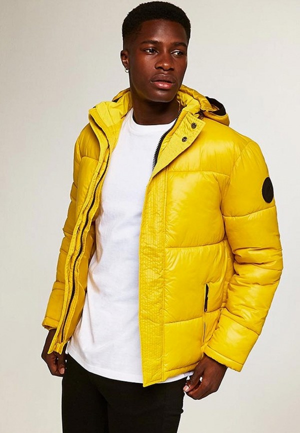 

Куртка утепленная Topman, Topman TO030EMCOYA1, Желтый