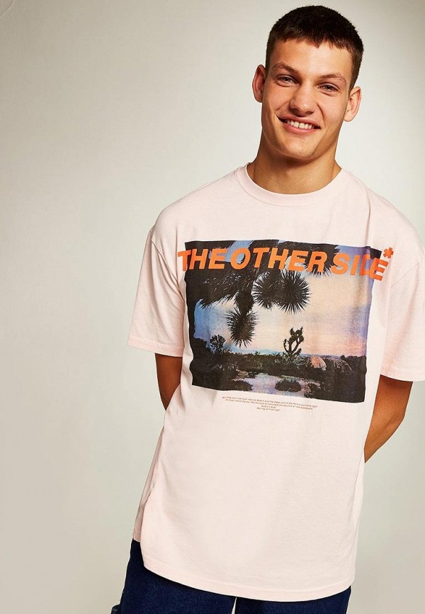 

Футболка Topman, Розовый