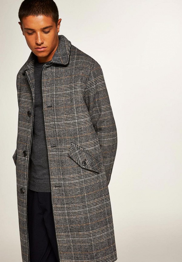 

Пальто Topman; Topman TO030EMCUQW3, Серый
