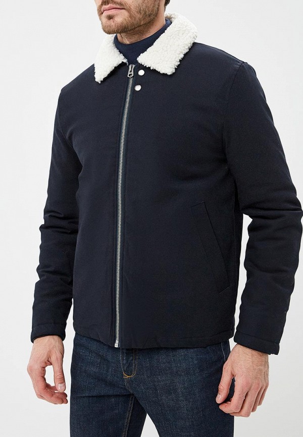 

Куртка утепленная Topman, Topman TO030EMCUQW6, Синий