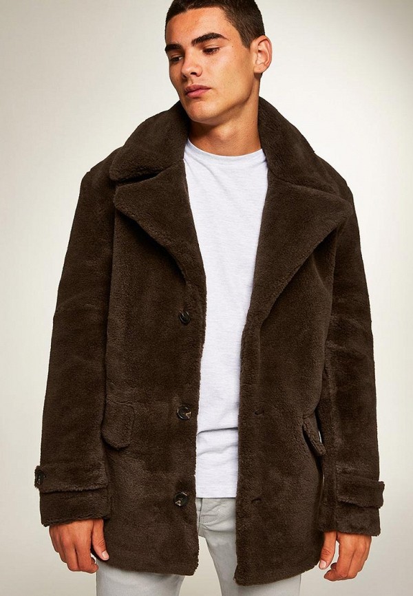 

Полупальто Topman, Topman TO030EMCUQW8, Коричневый