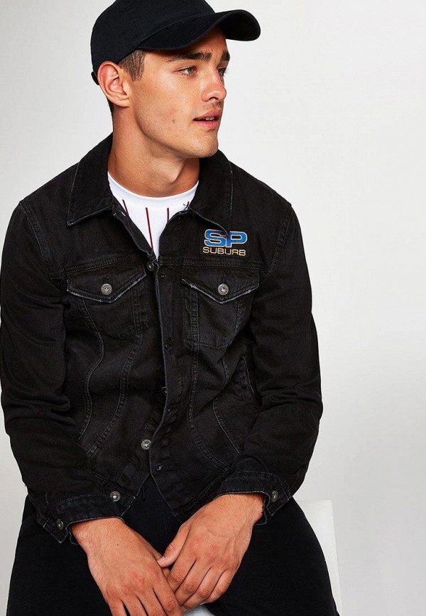 

Куртка джинсовая Topman, Topman TO030EMDBCO8, Черный