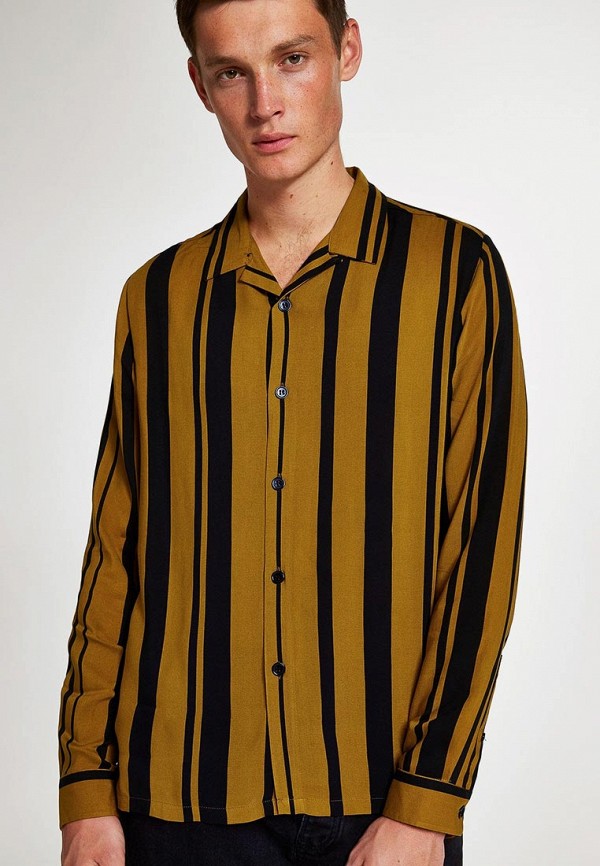 

Рубашка Topman, Topman TO030EMDCKW1, Желтый
