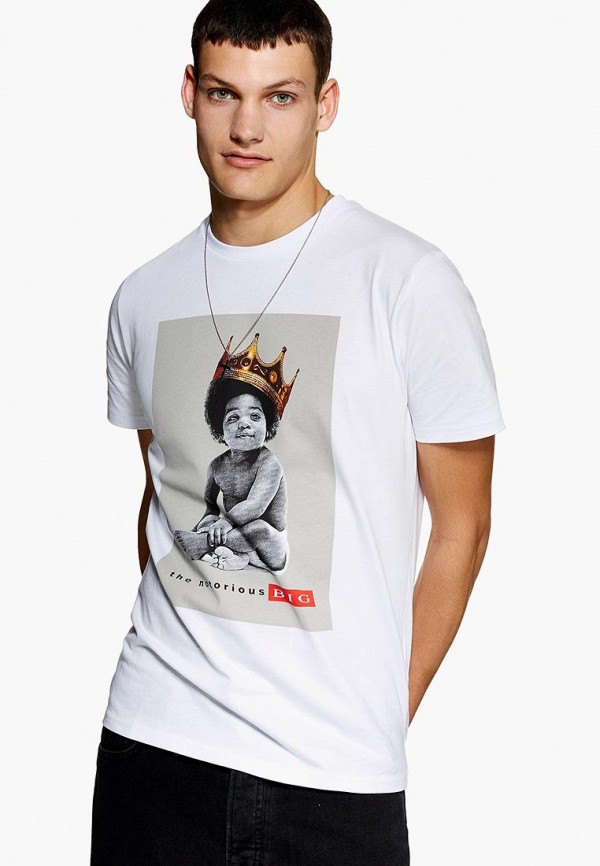 

Футболка Topman, Topman TO030EMDHPU5, Белый