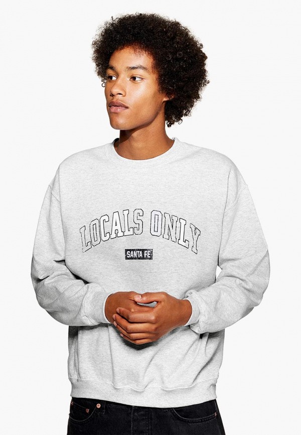 

Свитшот Topman, Серый
