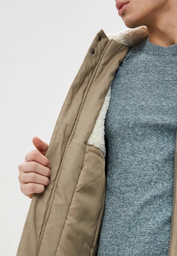 

Куртка утепленная Topman; Topman TO030EMEFRN4, Бежевый
