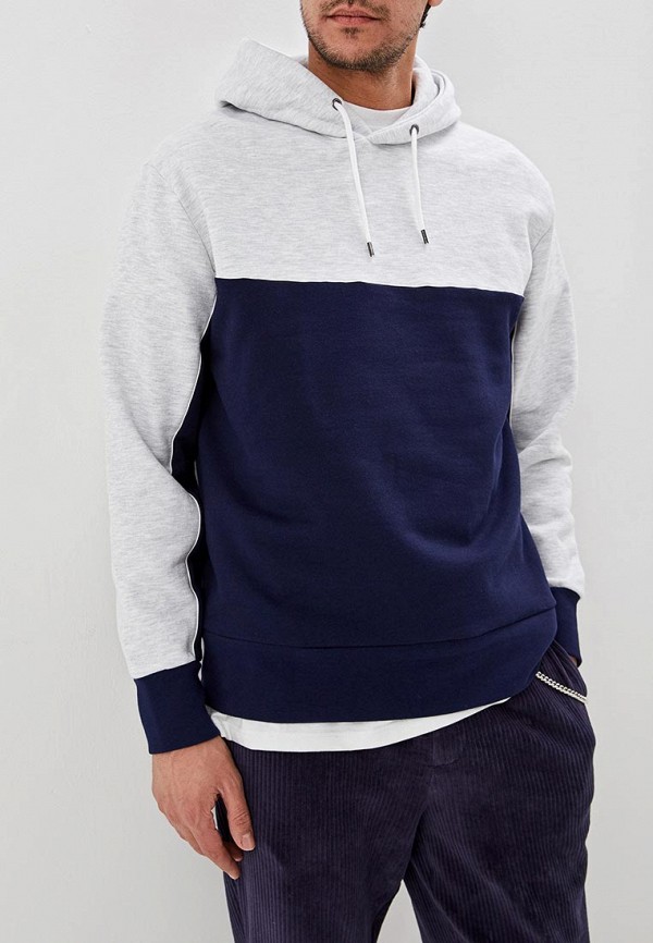 

Худи Topman, Topman TO030EMEFSB1, Синий