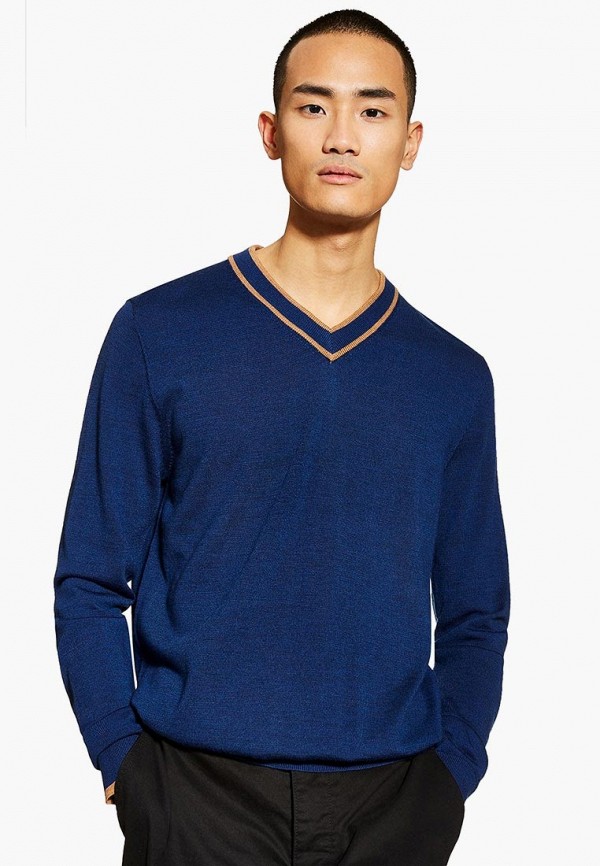 

Пуловер Topman, Синий