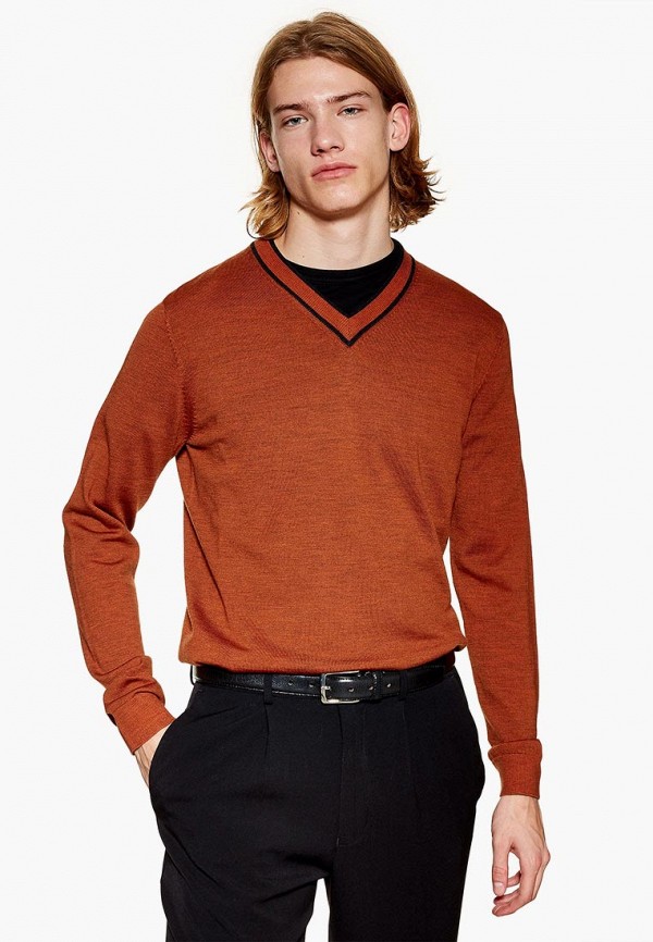 

Пуловер Topman, Topman TO030EMEFSC9, Оранжевый