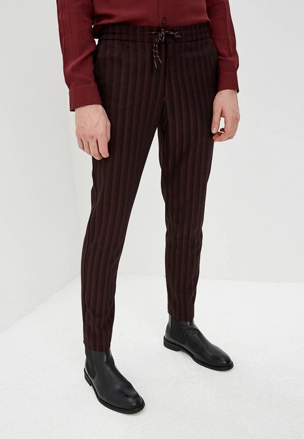 

Брюки Topman, Topman TO030EMEFSG2, Бордовый