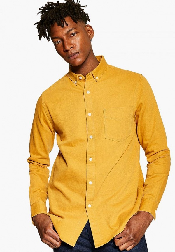

Рубашка Topman; Topman TO030EMEIPU1, Желтый