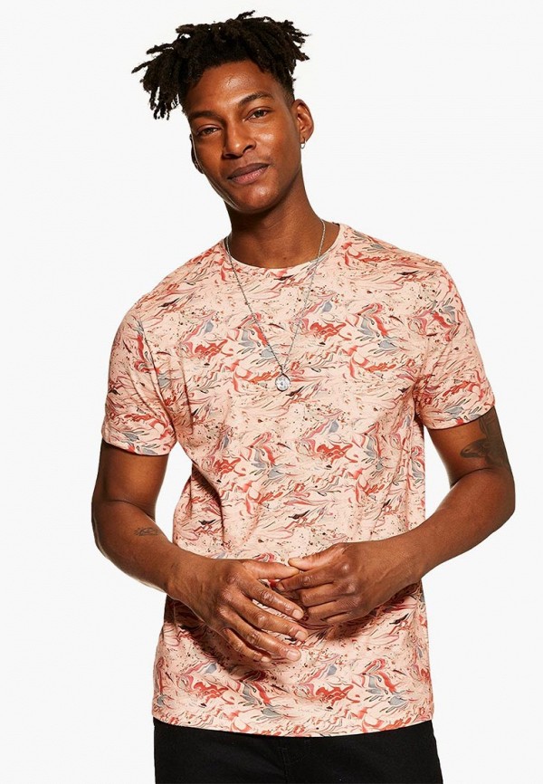 

Футболка Topman, Topman TO030EMEOPN1, Розовый