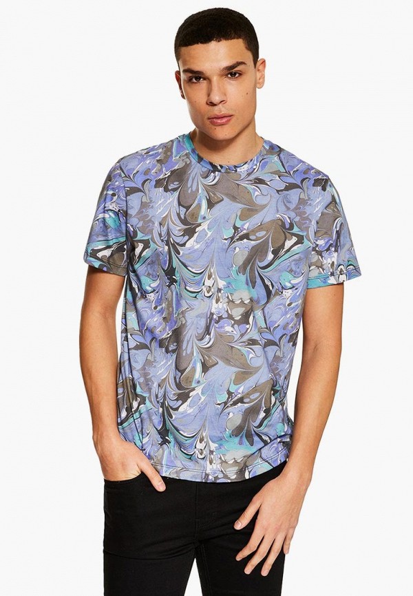 

Футболка Topman, Topman TO030EMEOPN3, Фиолетовый