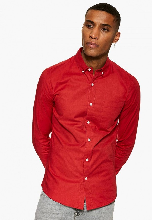 

Рубашка Topman, Красный, Topman TO030EMEOPN8