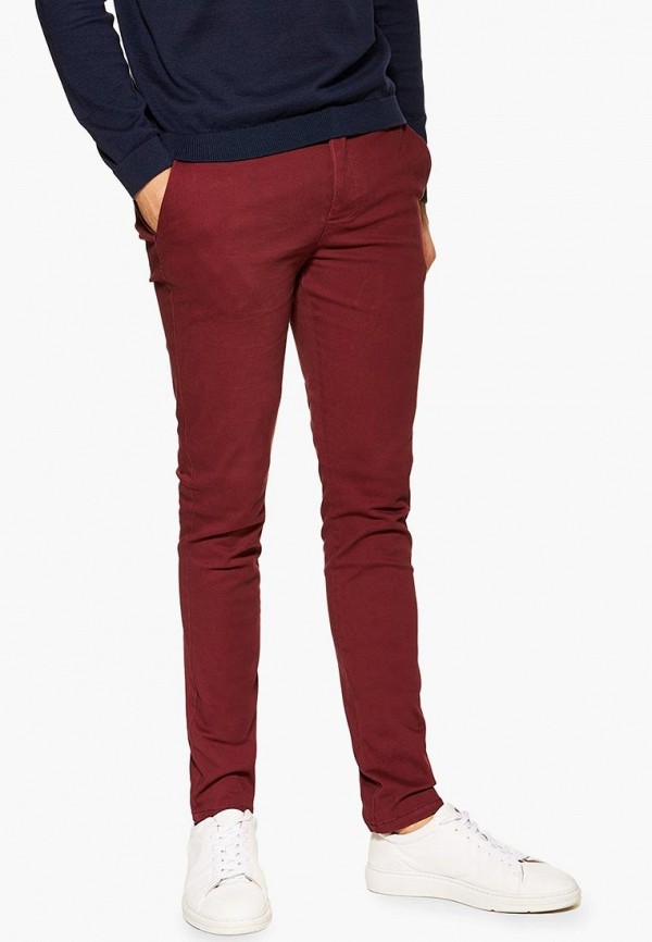 

Брюки Topman, Бордовый