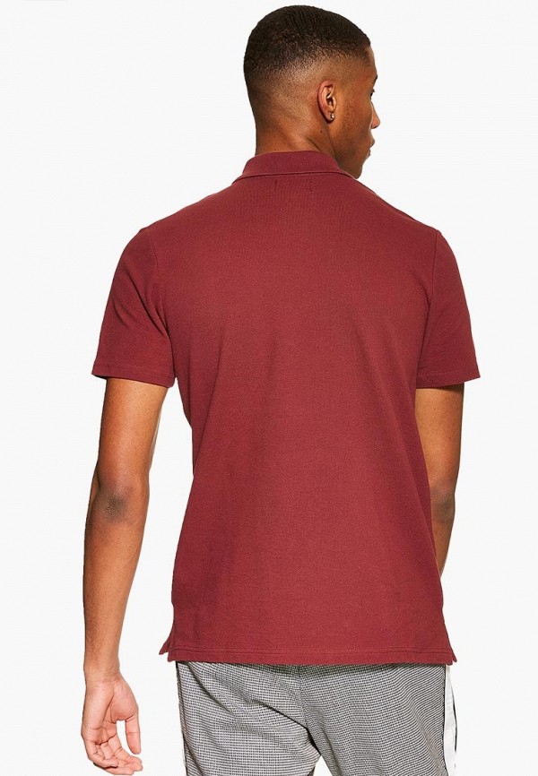 

Поло Topman, Topman TO030EMEUJB5, Бордовый