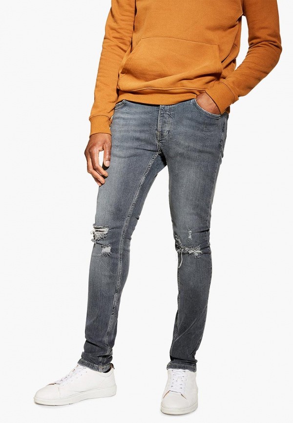 

Джинсы Topman; Topman TO030EMEUJD4, Серый