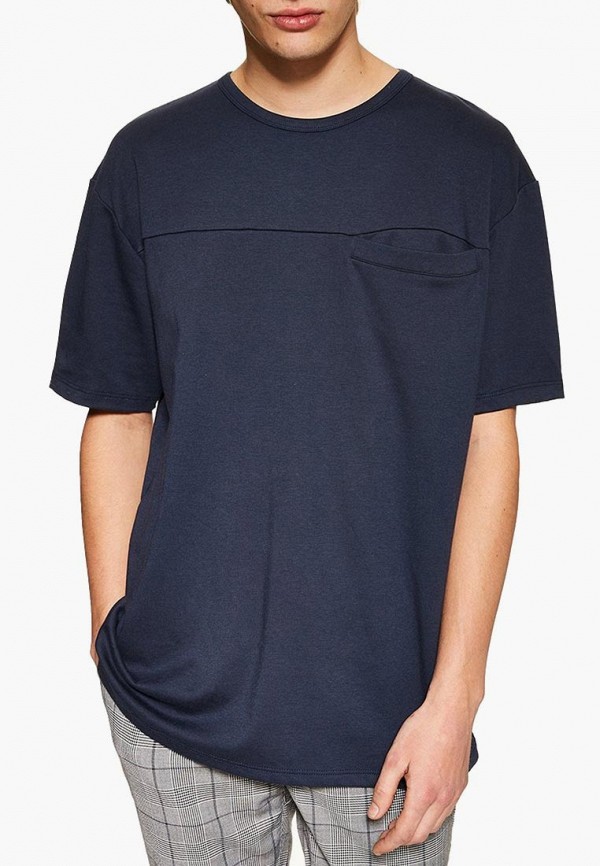 

Футболка Topman, Topman TO030EMEZDT6, Синий