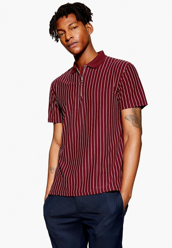 

Поло Topman, Бордовый