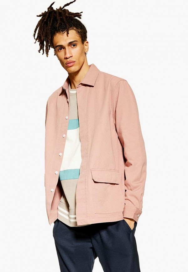

Рубашка Topman, Topman TO030EMFAII4, Розовый