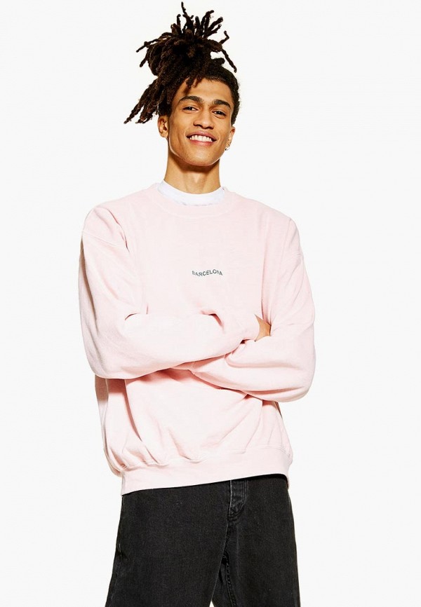 

Свитшот Topman, Topman TO030EMFBAZ3, Розовый