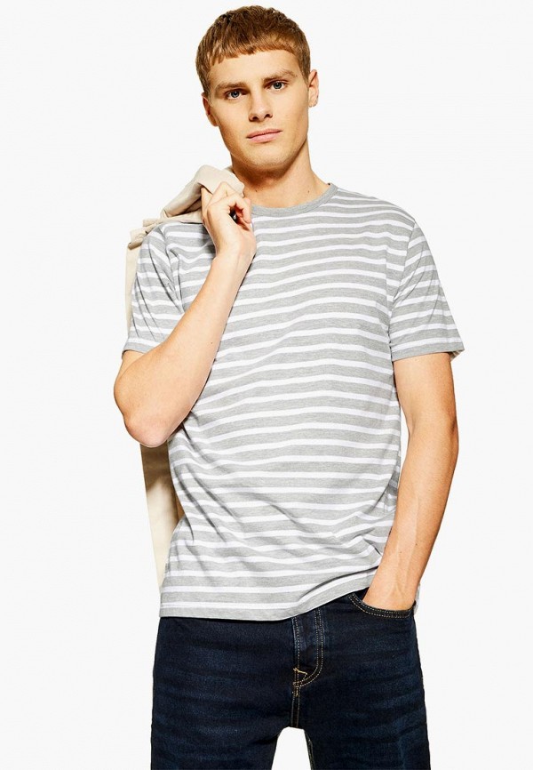 

Футболка Topman, Серый, Topman TO030EMFBBA0