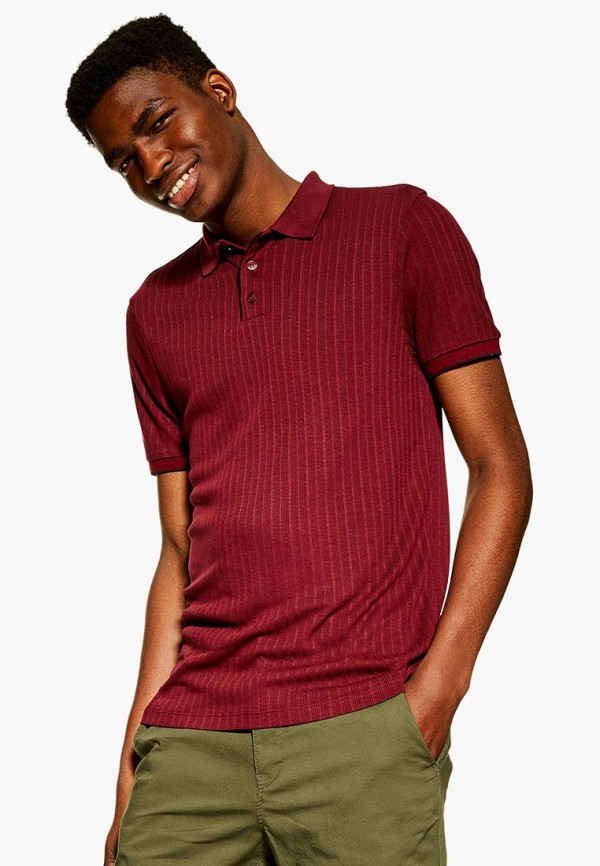 

Поло Topman, Бордовый