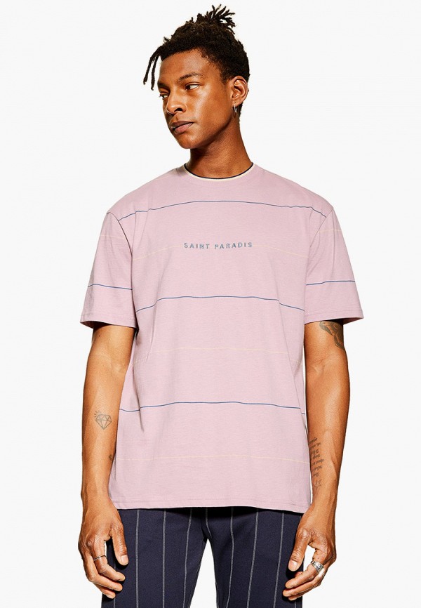 

Футболка Topman, Розовый, Topman TO030EMFGTL3