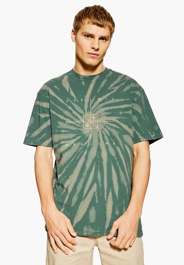 

Футболка Topman, Topman TO030EMFHLS8, Зеленый